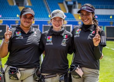 México conquista el oro y la plata en la Copa del Mundo de Tiro con Arco; brillan en Shanghái, China