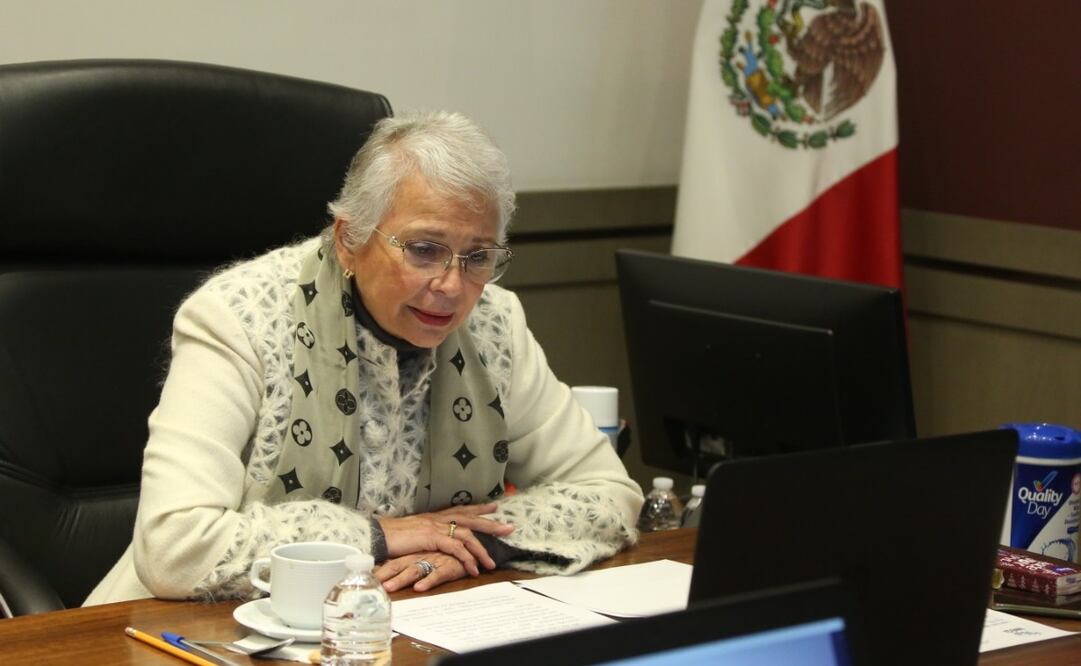 La secretaria de Gobernación participó en el foro "Importancia y usos de la información del Censo de Población y Vivienda 2020". Foto: Especial 