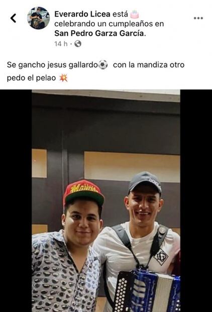 Filtran foto de Jesús Gallardo en festejo de su cumpleaños