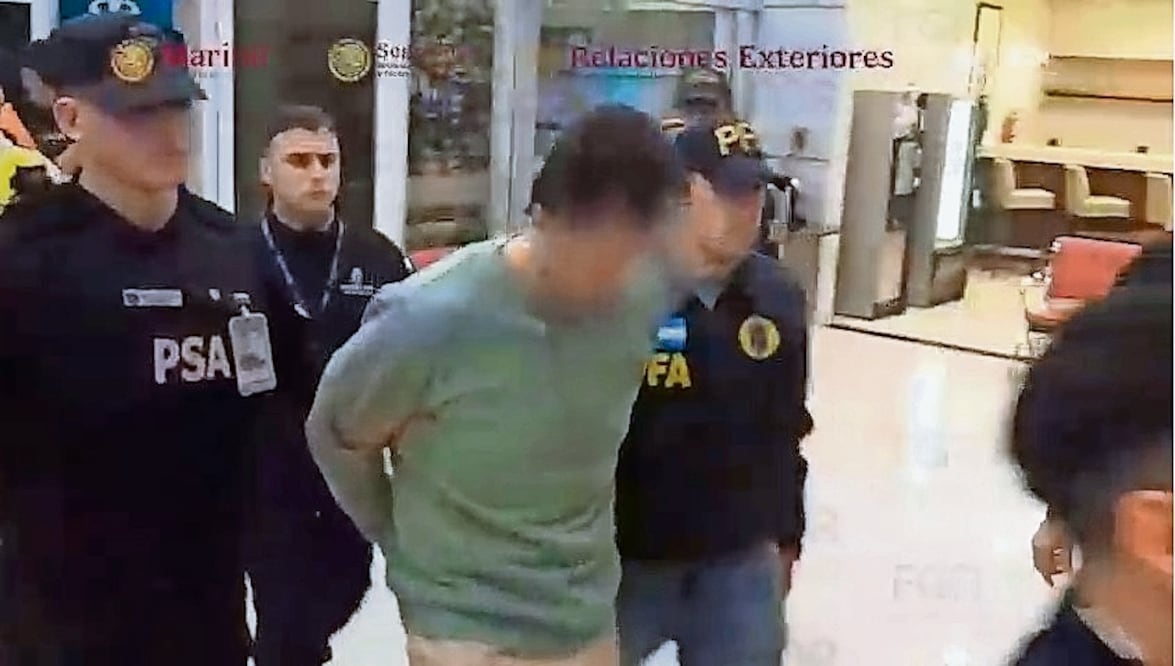 Fernando Farías Laguna fue detenido el 23 de abril de 2026 en la provincia de Palermo, en Buenos Aires, Argentina, y deportado a México. Foto: Especial