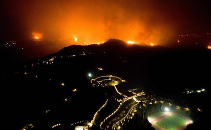 Grecia reporta el primer muerto por los incendios que arrasan en el país