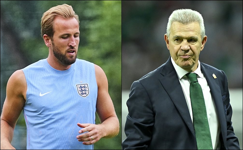 Harry Kane y Javier Aguirre - Fotos: Imago7