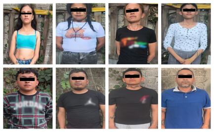 Caen 16 personas por extorsión e intento de despojo de inmueble en Iztacalco; entre los detenidos hay 4 mujeres y 3 menores de edad