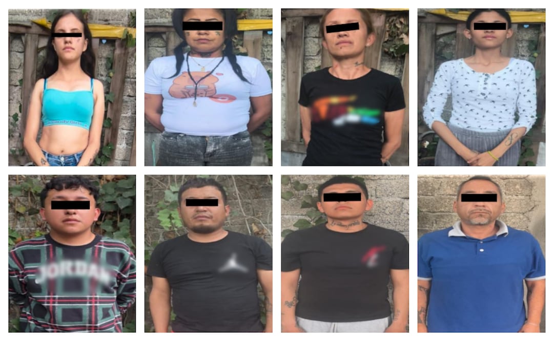 Detiene a 16 personas por extorsión e intento de despojo de un inmueble en Iztacalco. Fotos: Especiales.