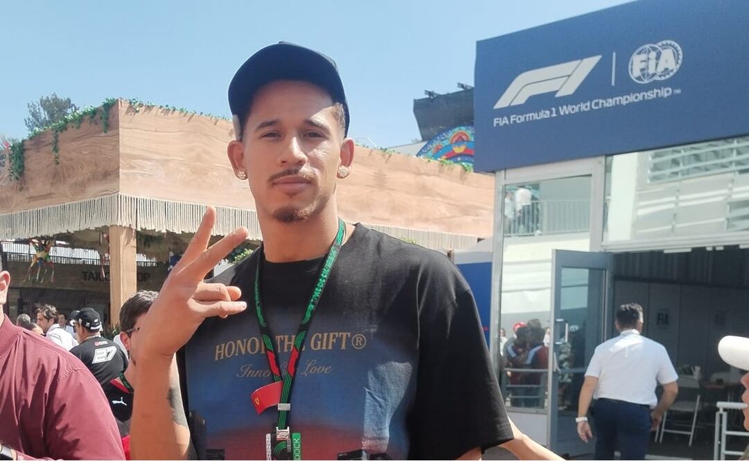 Juan Toscano visita el Gran Premio de México - Foto: Óscar Torres