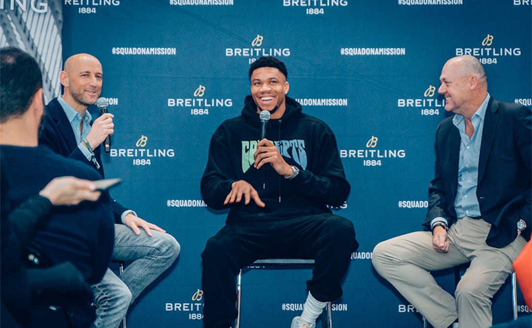 Giannis Antetokounmpo en el Fiserv Forum tras el partido que Milwaukee Bucks ganó a Toronto Raptors.