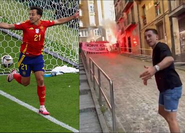 VIDEO: El impresionante recibimiento a Mikel Oyarzabal tras anotar el gol del campeonato para España en la Euro