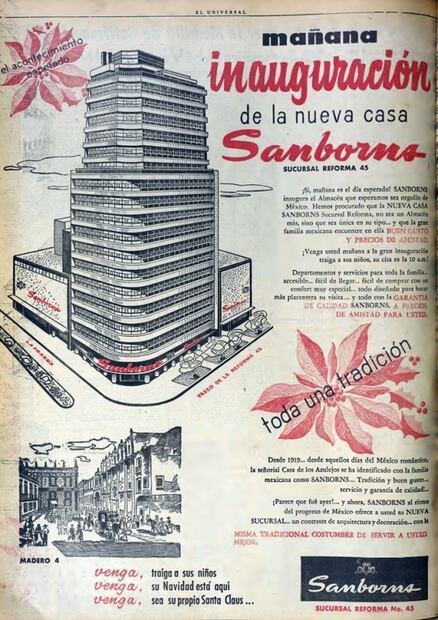 Anuncios de 1922, 1924... así se promocionaba Sanborns hace 100 años