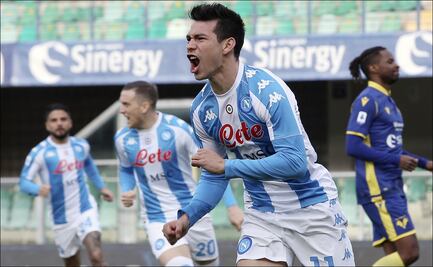 Gol del 'Chucky' Lozano, el más rápido en la historia del Napoli