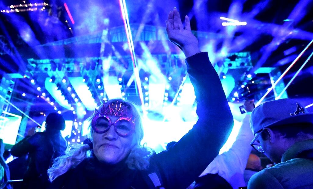 La Ciudad de México recibe al Nuevo Año 2025 con Polymarchs. Foto: Berenice Fregoso/EL UNIVERSAL