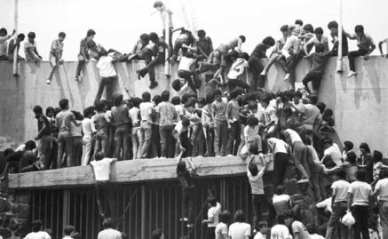 Ocho muertos y más de 70 heridos, así fue la trágica estampida en el Estadio de CU en 1985