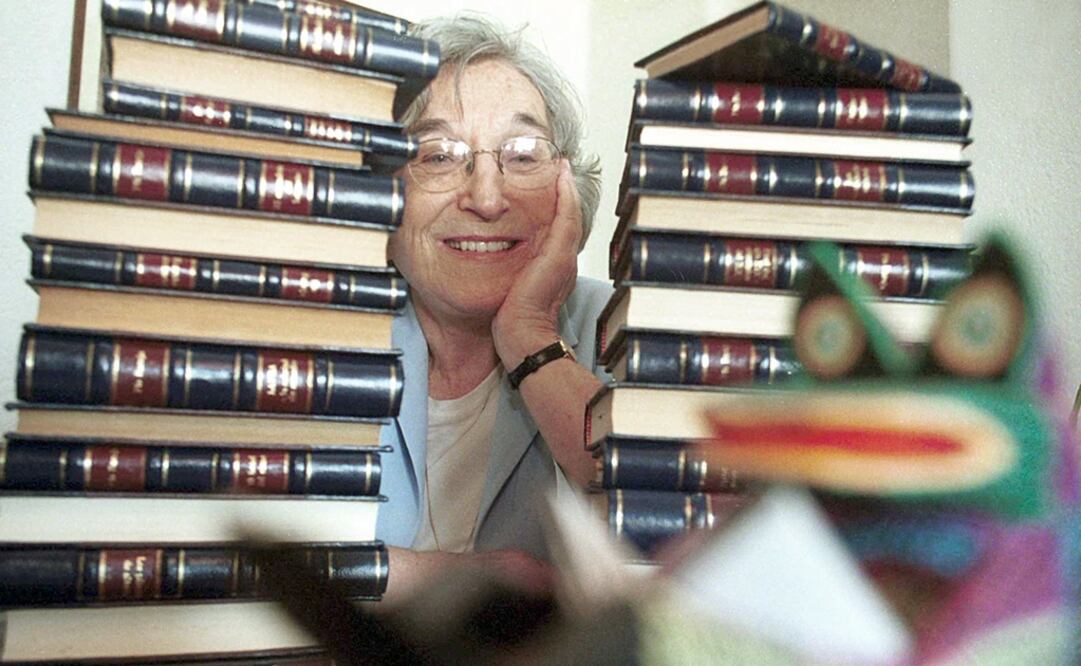 Margit Frenk. Foto: NOTIMEX/FOTO/JAVIER LIRA/JLO/ACE/archivo