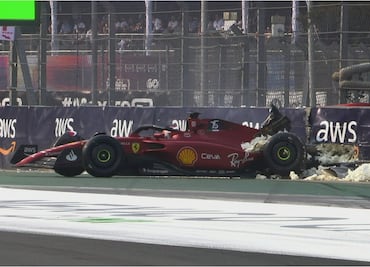 VIDEO: Charles Leclerc estrella su F175 en el Hermanos Rodríguez