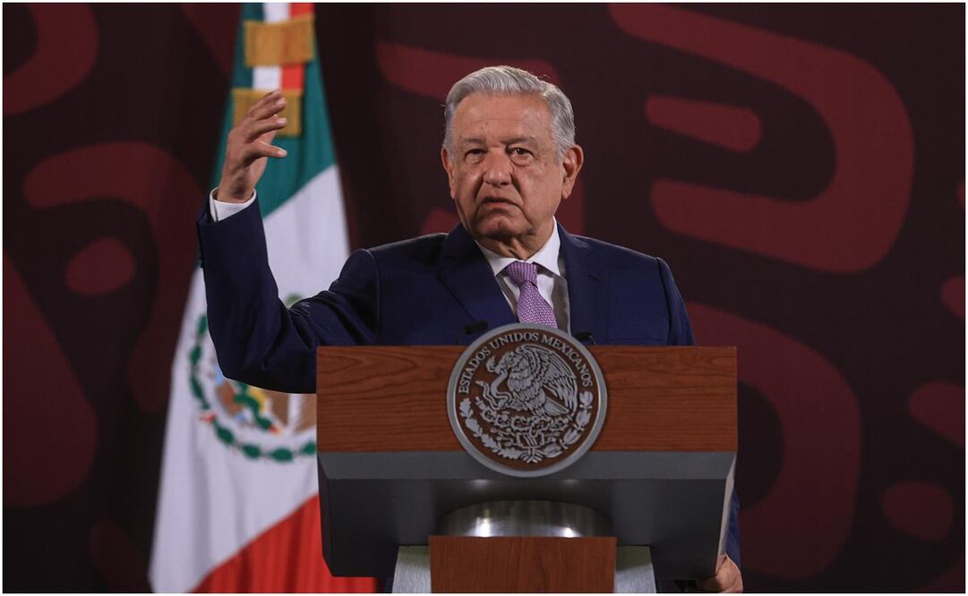 El presidente Andrés Manuel López Obrador se pronunció ante el conflicto de Irán e Israel. Foto: Gabriel Pano/EL UNIVERSAL