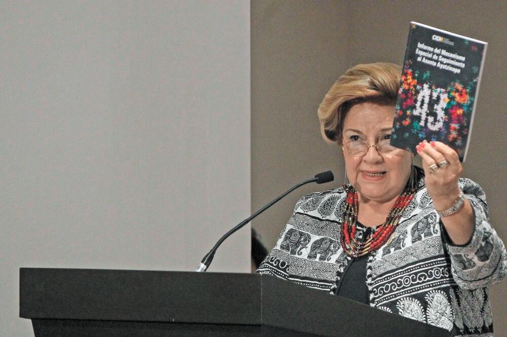 Esmeralda Arosemena, relatora de la Comisión Interamericana de Derechos Humanos, dice que hay fórmulas para una reconducción de la investigación. Foto: ARCHIVO EL UNIVERSAL