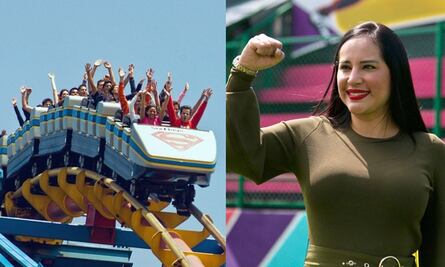 ¡Cumplió! Sandra Cuevas llevó a 150 niños a Six Flags tras convocatoria en redes sociales