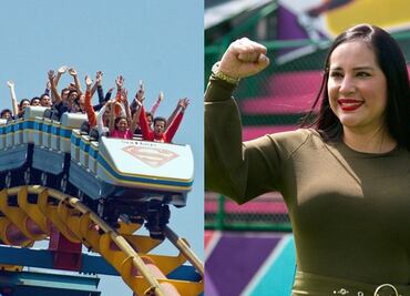 ¡Cumplió! Sandra Cuevas llevó a 150 niños a Six Flags tras convocatoria en redes sociales
