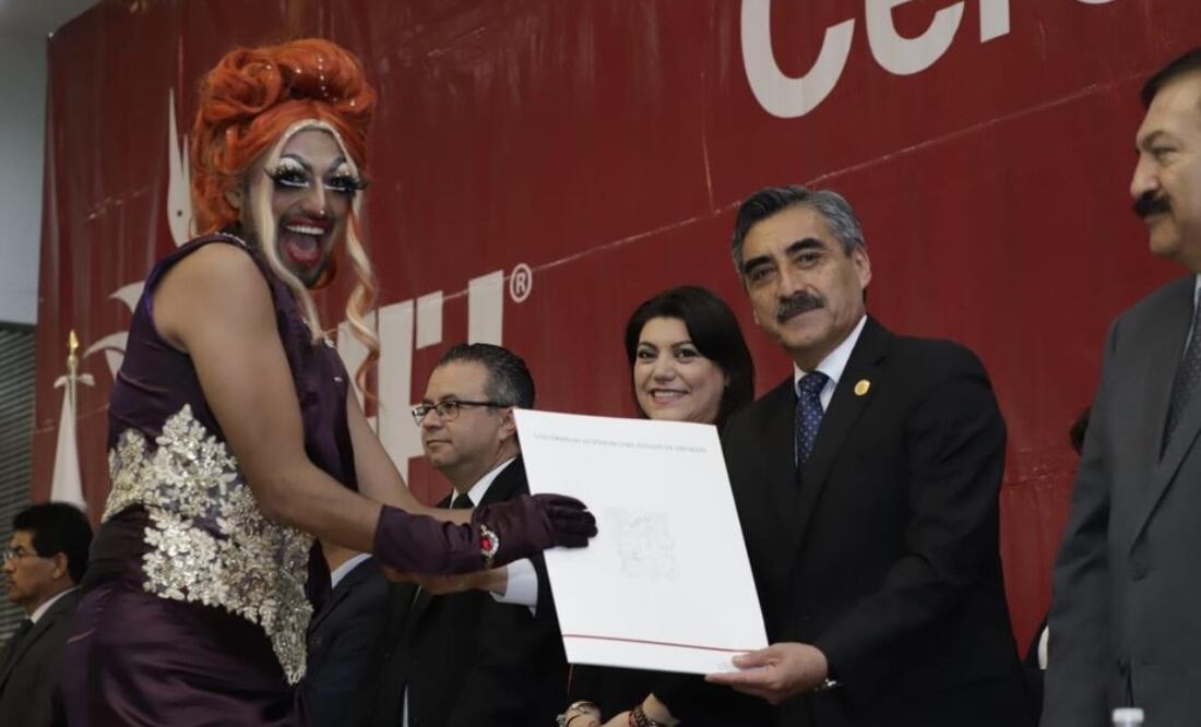 Sergio Diaz es un joven egresado del Instituto de Artes de la Universidad Autónoma del Estado de Hidalgo (UAEH) Foto: Especial