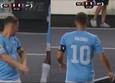 Eden Hazard debutó en la Kings World Cup; tuvo una falla increíble y perdió contra Werevertumorro y el Escorpión Dorado