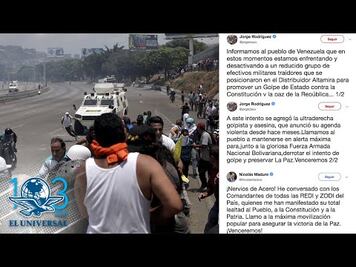 Gobierno de Maduro denuncia intento de golpe de Estado en Venezuela