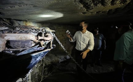 Hallan vocho en el drenaje de Monterrey, Nuevo León