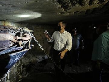 Hallan vocho en el drenaje de Monterrey, Nuevo León