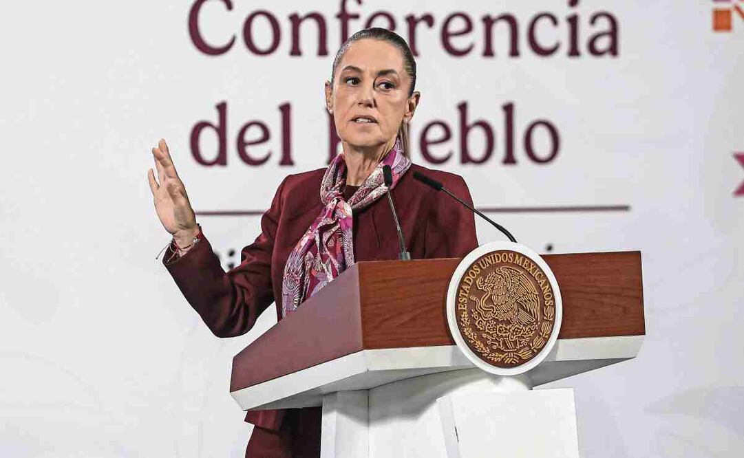 Claudia Sheinbaum subrayó que su gobierno mantiene un sistema de información en tiempo real sobre las afectaciones por lluvias. Foto: Gabriel Pano / EL UNIVERSAL