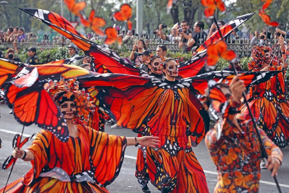 El Mega Desfile de Día de Muertos contará con la participación de más de 3 mil artistas / Foto: Archivo El Universal