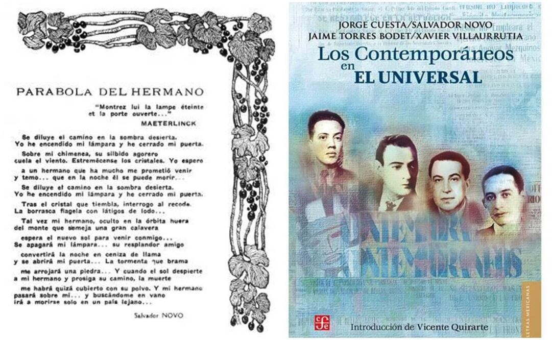 Primera colaboración de Salvador Novo, del 4 de diciembre de 1919, en EL UNIVERSAL ILUSTRADO (HEMEROTECA DE EL UNIVERSAL)