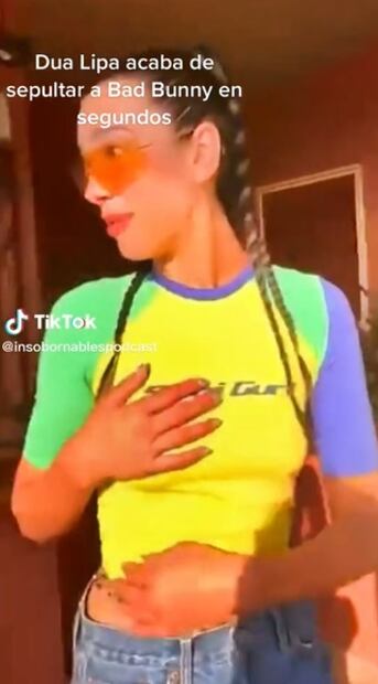 "Bad Bunny, aprende": Usuarios aplauden a Dua Lipa tras negarse "amablemente" a dar foto a fan