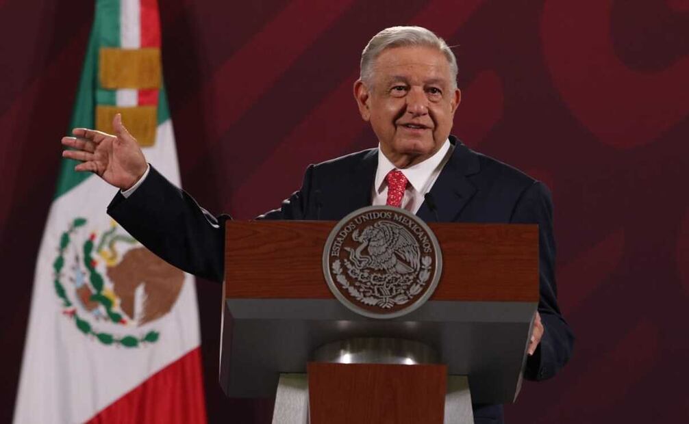 El Presidente señaló que donde sí se registra un alza del 26% es en el flujo de la migración irregular de extranjeros en su paso por México. Foto: Carlos Mejía / EL UNIVERSAL
