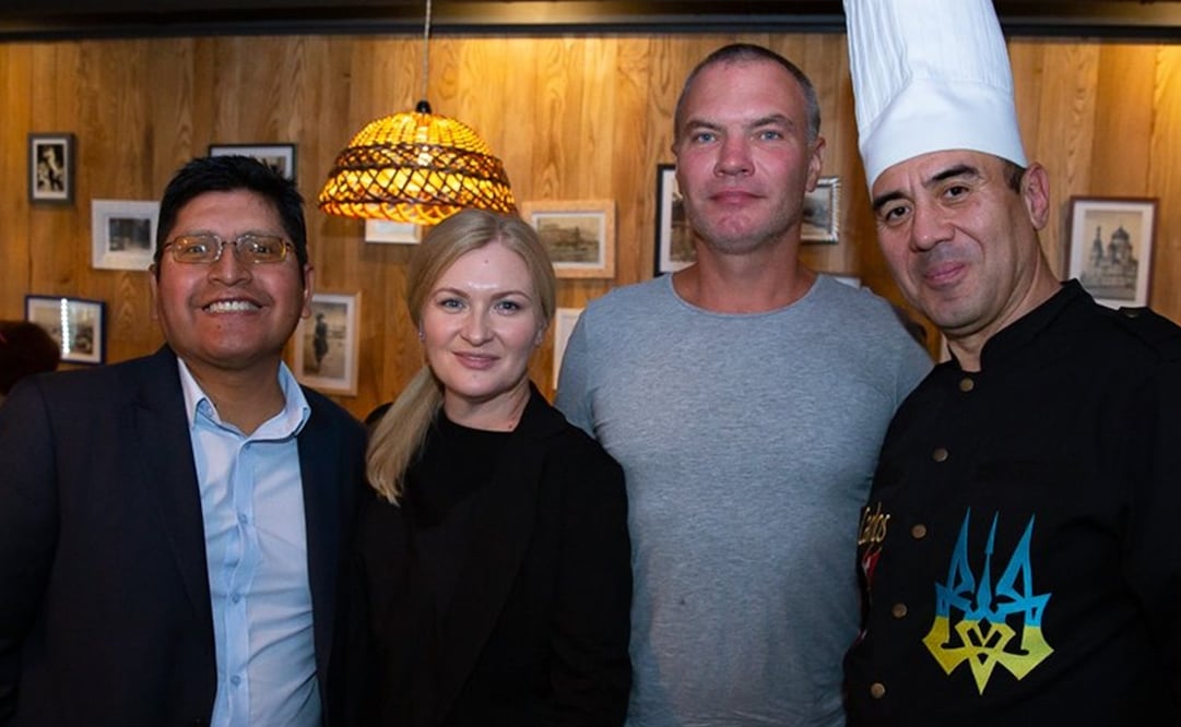 Los latinoamericanos en Ucrania viven con tranquilidad las tensiones. Foto: Arturo Condori Romero