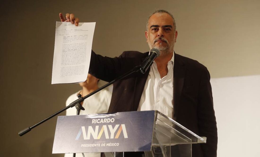 Alfredo Figueroa, del equipo de campaña de la coalición Por México al Frente. Foto: Irvin Olivares