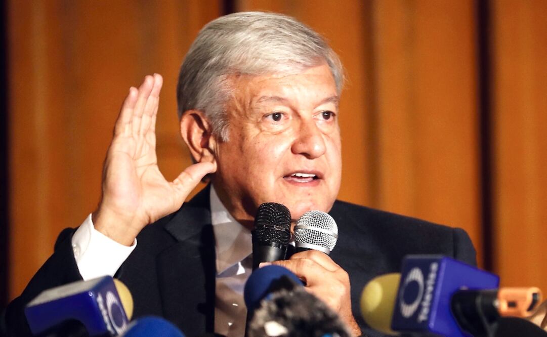 In a press conference, he stated that the appointments implied structural adjustments such as a reduction in coordination and that his team would work at the National Palace - Photo: Juan Carlos Reyes/EL UNIVERSAL