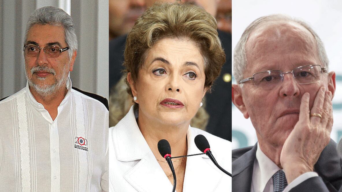 Los casos de Fernando Lugo, Dilma Rousseff y Pedro Pablo Kuczynski son tres de los que más han trascendido en los últimos años. Foto: Getty Images 