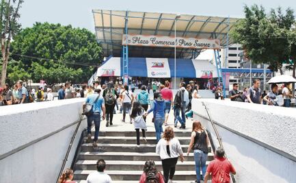 Metro CDMX cierra algunos accesos de Pino Suárez para evitar aglomeraciones 