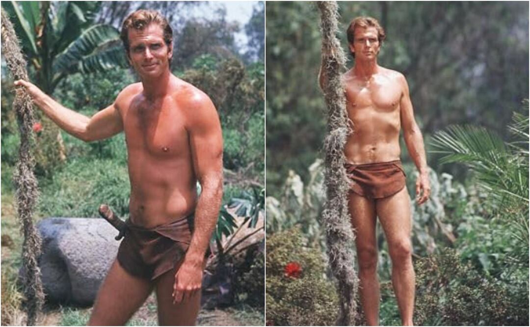 Ron Ely, actor que interpretó a Tarzán en la serie de los sesenta. 
Fotos: IMDb