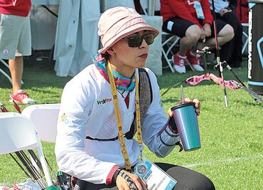 Aída Román también se indisciplina