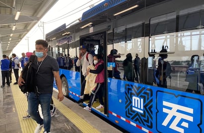 En 21 días, Trolebús Elevado ha transportado a un millón de personas: Sheinbaum