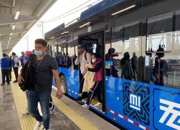 En 21 días, Trolebús Elevado ha transportado a un millón de personas: Sheinbaum