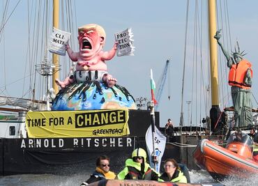 Líderes mundiales presionan a Trump por clima en inicio de cumbre G20