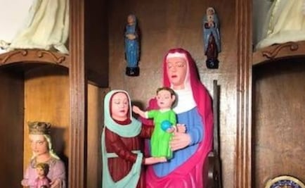 Arruinan a una Virgen en Asturias al estilo "Ecce Homo"