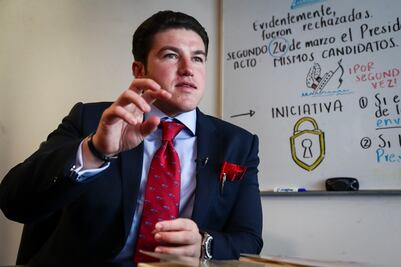 Inversionistas temen una política tipo Venezuela: senador Samuel García