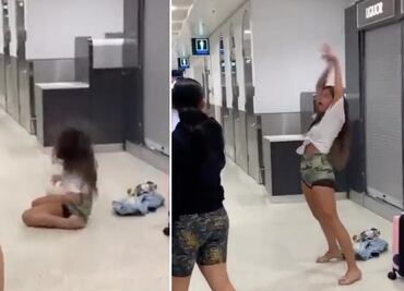 “La niña del exorcista”: usuarios critican a joven que enfureció tras cancelarle vuelo