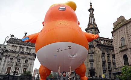 “Bebé Trump” aparece Buenos Aires durante Cumbre del G-20