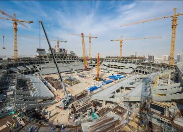 Así luce el estadio estelar del Mundial Qatar 2022