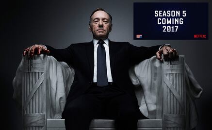 "House of Cards" tendrá quinta temporada 