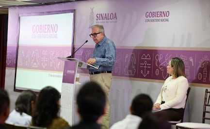 Los 17 hombres rescatados en taller mecánico de Culiacán eran choferes de tráiler, asegura Rubén Rocha 