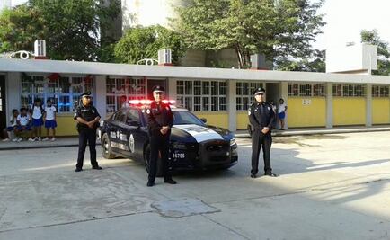 Inician operativo de seguridad en escuelas de Acapulco