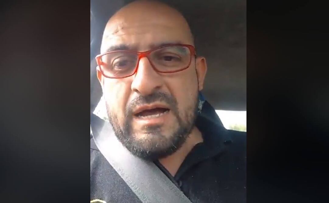 El taxista tilda a los conductores de Uber de 'ratas asquerosas de la ilegalidad' (Foto: captura de pantalla)